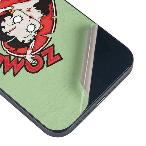 Betty Boop Zombie Love iPhone 14 Plus Skin